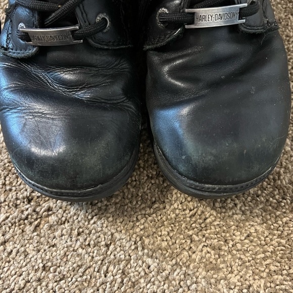 Harley-Davidson Kelley Harness Riding Black Leather Boots - Picture 9 of 10